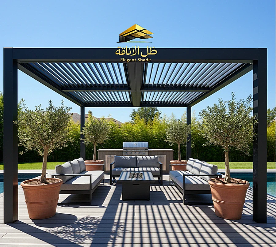 تركيب برجولات مودرن وجلسات خارجية بجدة بتصاميم عصرية - مؤسسة ظل الأناقة