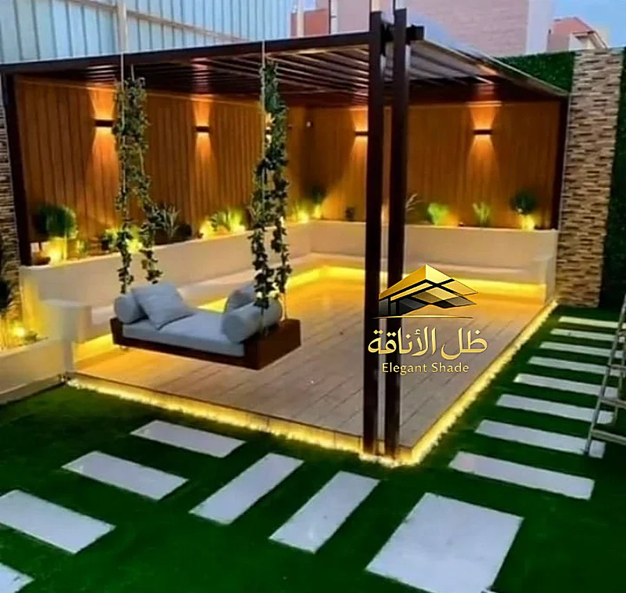 خشب بلاستيكي WPC معالج للحدائق والمسابح جدة