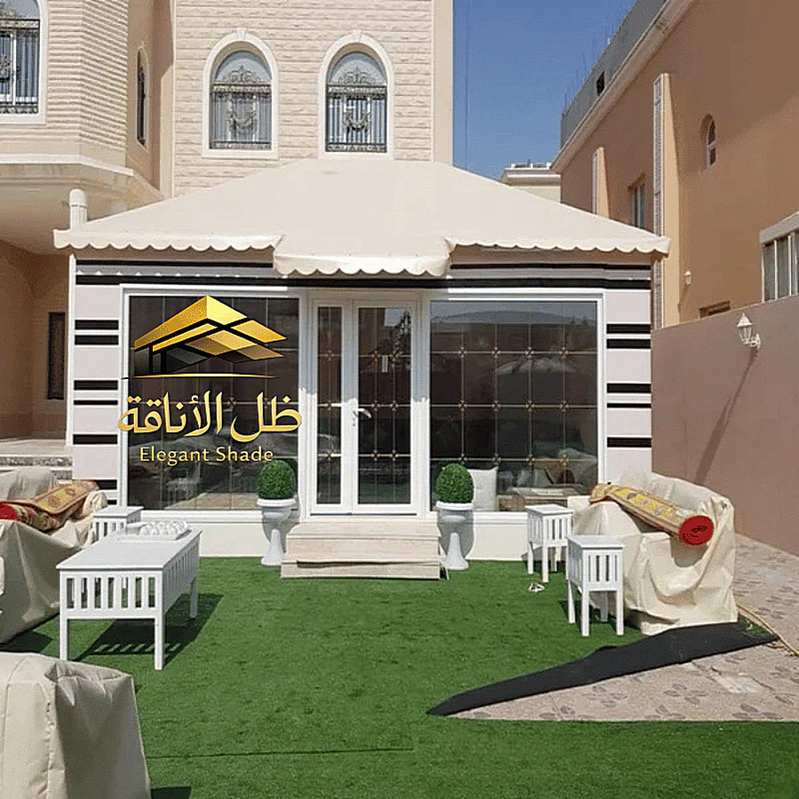 تركيب خيام ملكية ومظلات وسواتر جدة - واجهة خارجية