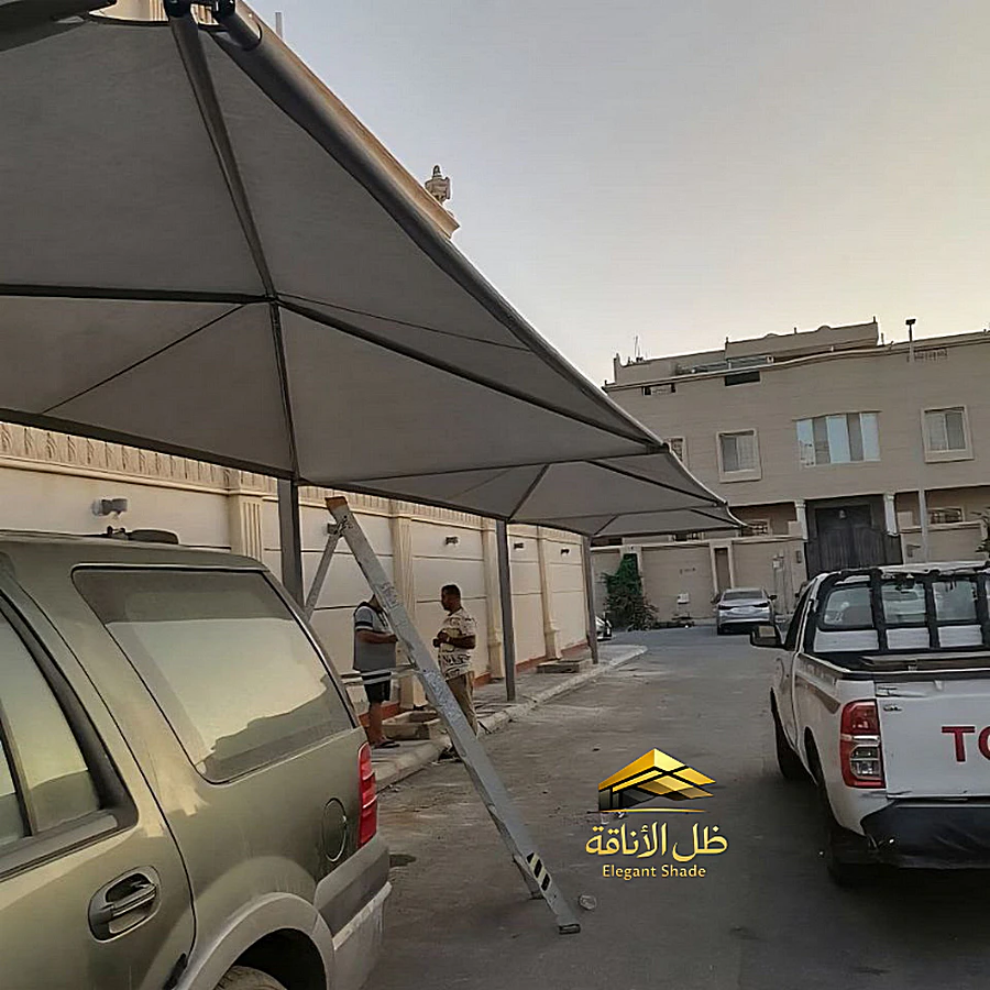 مظلات سيارات جدة