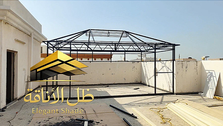 هيكل حديد خيام وبيوت شعر - عزل مائي وحراري